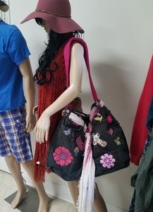 BOHO OOAK Hippie Rag Festival Bag Unique